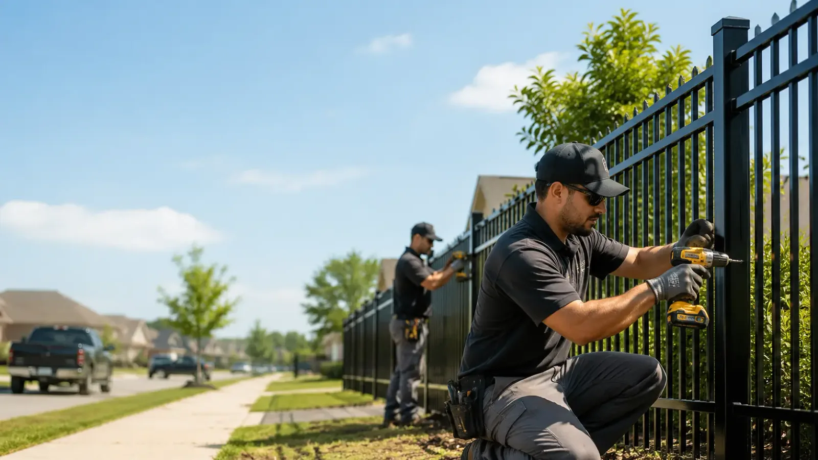 Metal Fence Installation in Englewood, FL